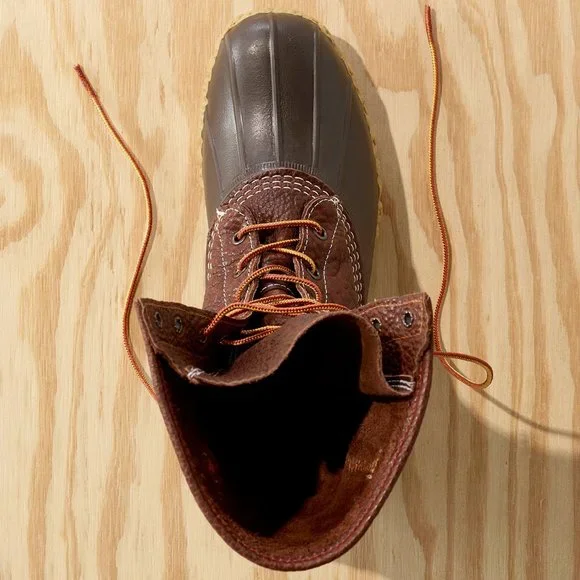 L.L.BEAN x TODD SNYDER Chocolate Bison Leather Bean Boots Todd Snyder | Shoes | Llbean X Todd Snyder Chocolate Bison  main image 4